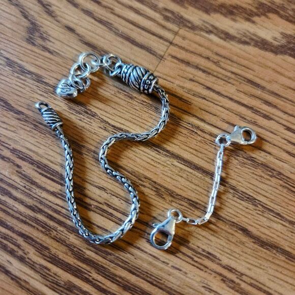 BRIGHTON Vintage Barrel Add A Charm Bracelet... Normcore! - Picture 3 of 6